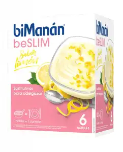 BiManán® - Natillas Limón Menú Sustitutive Bimanán