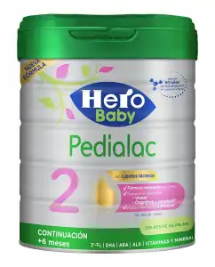 Hero Pedialac - Leche Infantil De Continuación Pedialac 2 800 G Hero Baby
