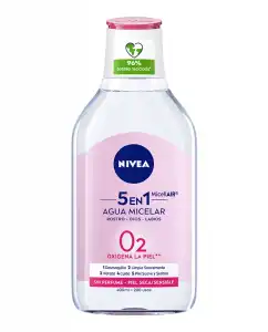 NIVEA - Agua Micelar MicellAIR Para Piel Seca Y Sensible