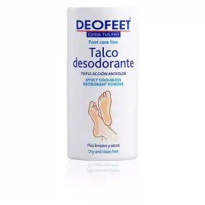 Talco desodorante para pies