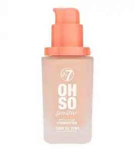 W7 - *Oh So Sensitive* - Base de maquillaje hipoalergénica - Natural Beige