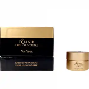 L’ELIXIR Des Glaciers vos yeux crème poly-active suisse 15 ml