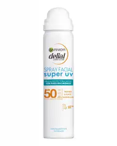 DELIAL - Bruma Protectora Facial Con ácido Hialurónico Super UV FPS 50 Garnier