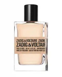 Zadig & Voltaire - Eau De Parfum This Is Her! Vibes Of Freedom 50 Ml