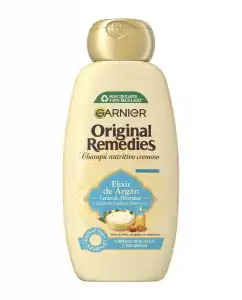 Garnier - Champú Nutritivo Elixir De Argán Original Remedies