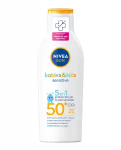 NIVEA - Leche Solar Niños Sensitive Protege & Juega SPF 50+ Sun