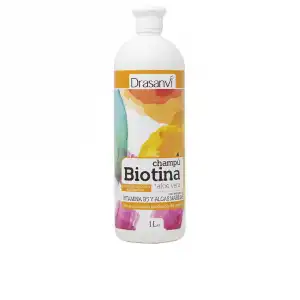 Biotina Y Aloe Vera champú cabello seco y apagado 1000 ml