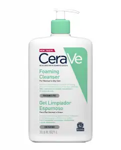 Cerave - Gel Limpiador Espumoso