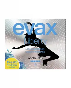 EVAX - Compresas De Noche Con Alas Liberty