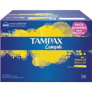 Tampax Tampón Regular, 38 un