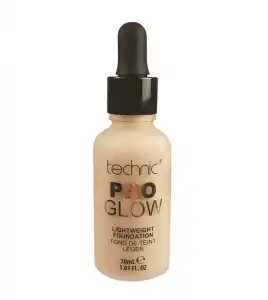 Technic Cosmetics - Base de maquillaje Pro Glow Foundation - Ivory