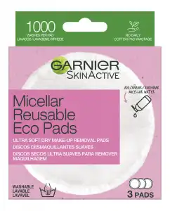 Garnier - Discos Desmaquillantes Reutilizables Skin Active