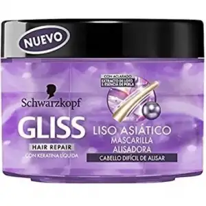 Gliss Mascarilla Liso Asiático, 300 ml