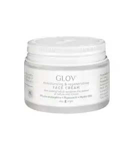 GLOV - Crema facial de día y noche hidratante y regenerante