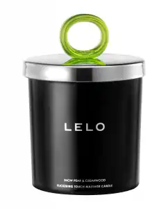 Lelo - Vela De Masajes Flickering Touch Snow Pear & Cedarwood
