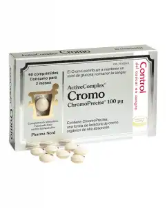 Pharma Nord - Comprimidos ActiveComplex Cromo (ChromoPrecise)
