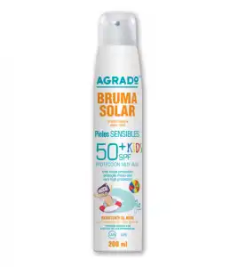 Agrado - *Kids* - Bruma seca solar SPF50+