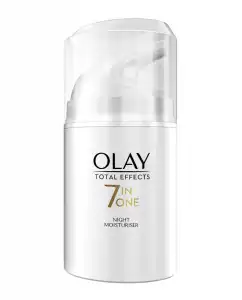 Olay - Crema Hidratante Anti-Edad De Noche Total Effects 7en1