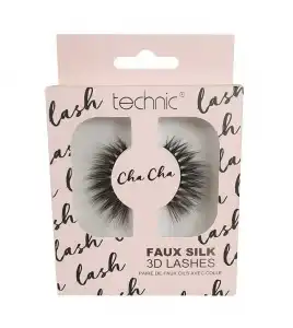Technic Cosmetics - Pestañas postizas Faux Silk Lashes - ChaCha