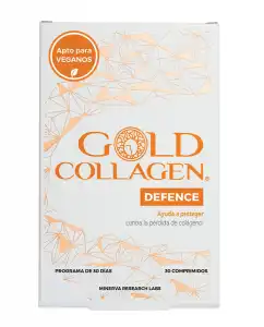 Gold Collagen - 30 Cápsulas Defence