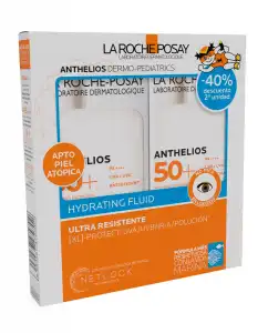La Roche Posay - Duplo Protector Solar Anthelios Dermo Pediatric Hydrating Fluid SPF 50+