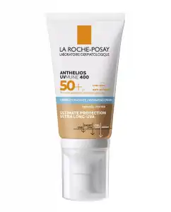 La Roche Posay - Protector Solar Hidratante SPF50+ Color Anthelios UV-Mune 400 50 Ml
