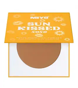Miyo - Bronceador en polvo Sun Kissed - 01: Warm Bronze