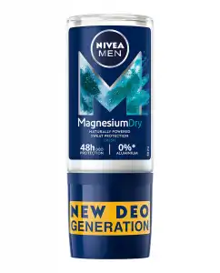 NIVEA - Desodorante Roll-on Magnesium Dry Fresh Men