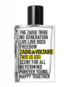 Zadig & Voltaire - Eau De Toilette This Is Us! 30 Ml