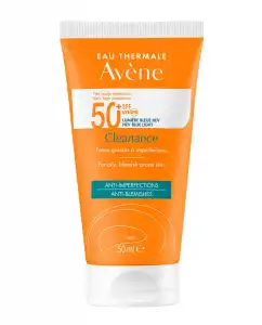 Avène - Cleanance Solar SPF50+ 50 Ml Eau Thermale