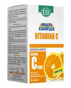 ESI - 20 sobres Vitamina C 1.000 mg Polvo ESI.