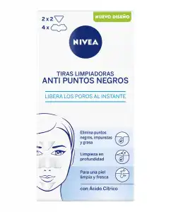 NIVEA - Tiras Limpiadoras Anti Puntos Negros