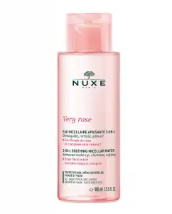 Nuxe - Agua Micelar Calmante 3 En 1 Very Rose - Todas Las Pieles 400 Ml