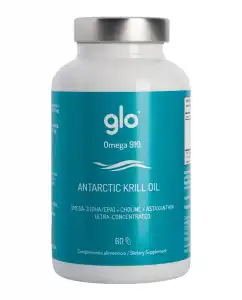 Glo - Perlas Omega 910 Antarctic Aceite De Krill