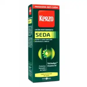 Kerzo Loción Capilar Anticaída Seda, 150 ml