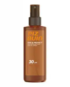 Piz Buin - Aceite Solar En Spray Tan & Protect Acelerador Del Bronceado SPF30