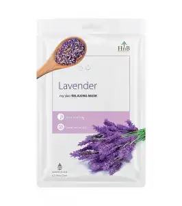 HNB - Mascarilla facial calmante - Lavanda