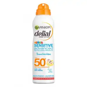 Delial Sensitive Advanced Spray Spf50 200 ml Bruma Solar Niños