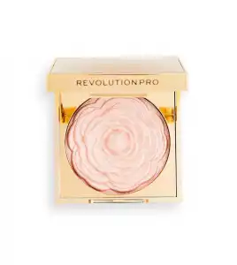 Revolution Pro - Iluminador en polvo Lustre Highlighter - White Rose