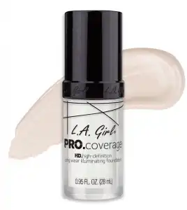 L.A. Girl - Base de Maquillaje Líquida Pro Coverage Illuminating - GLM641: White