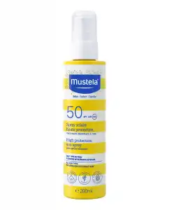 Mustela - Spray Solar Alta Protección SPF50, 200 Ml