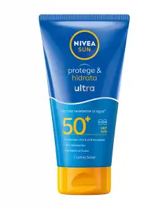 NIVEA - Crema Solar Ultra Protege & Hidrata SPF 50+ Sun
