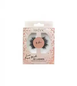 Technic Cosmetics - Pestañas postizas Luxe Faux Mink 3D - Kiki