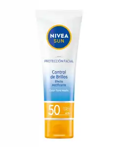 NIVEA - Potección Facial Control Brillos Efecto Matificante SPF 50 Sun