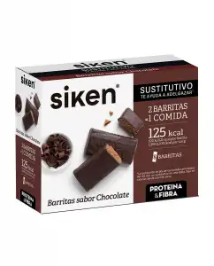 Siken® - Caja 8 Barritas Chocolate 44 G Siken