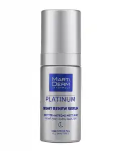 MartiDerm - Serum Antiedad Noche Night Renew Platinum