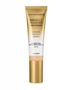 Max Factor - Base De Maqullaje Miracle Touch Second Skin