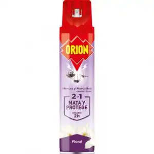 Orion 2 en 1 Mata y Protege Floral 600 ml Insecticida para Moscas y Mosquitos