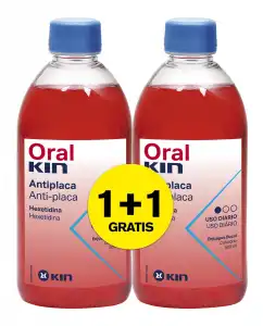 Kin - Pack 2 X 1 Enjuague Bucal Antiséptico Oral