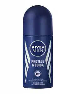 NIVEA - Desodorante Roll On Protege & Cuida Men